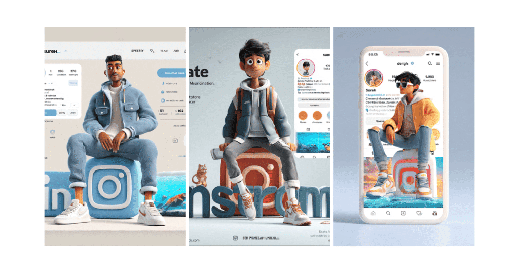 a 3D illustration of an animated character