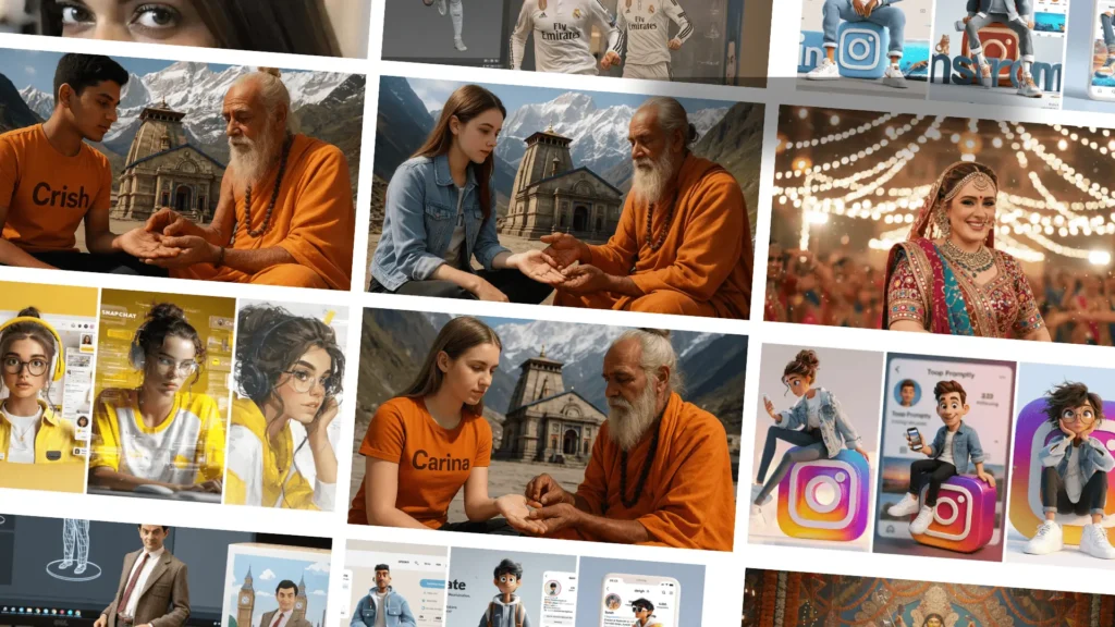 AI Prompts for Spiritual Scenes at Kedarnath Temple