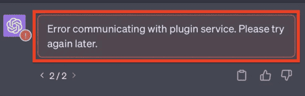 Plugin configuration issues chatgpt