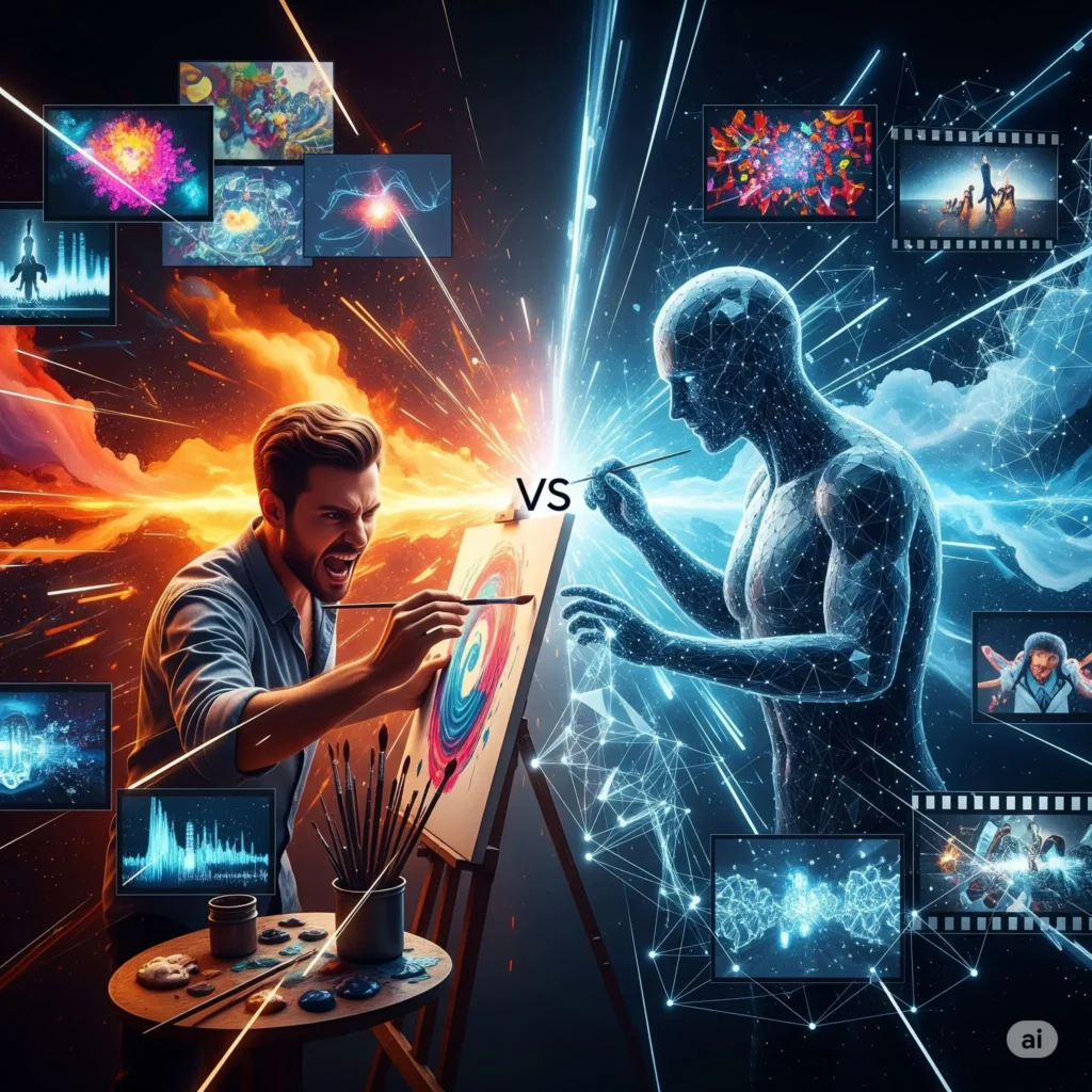 Infographic comparing the limitations of Censor-heavy AI versus the freedom of Creative Autonomy in AI Chat platforms.